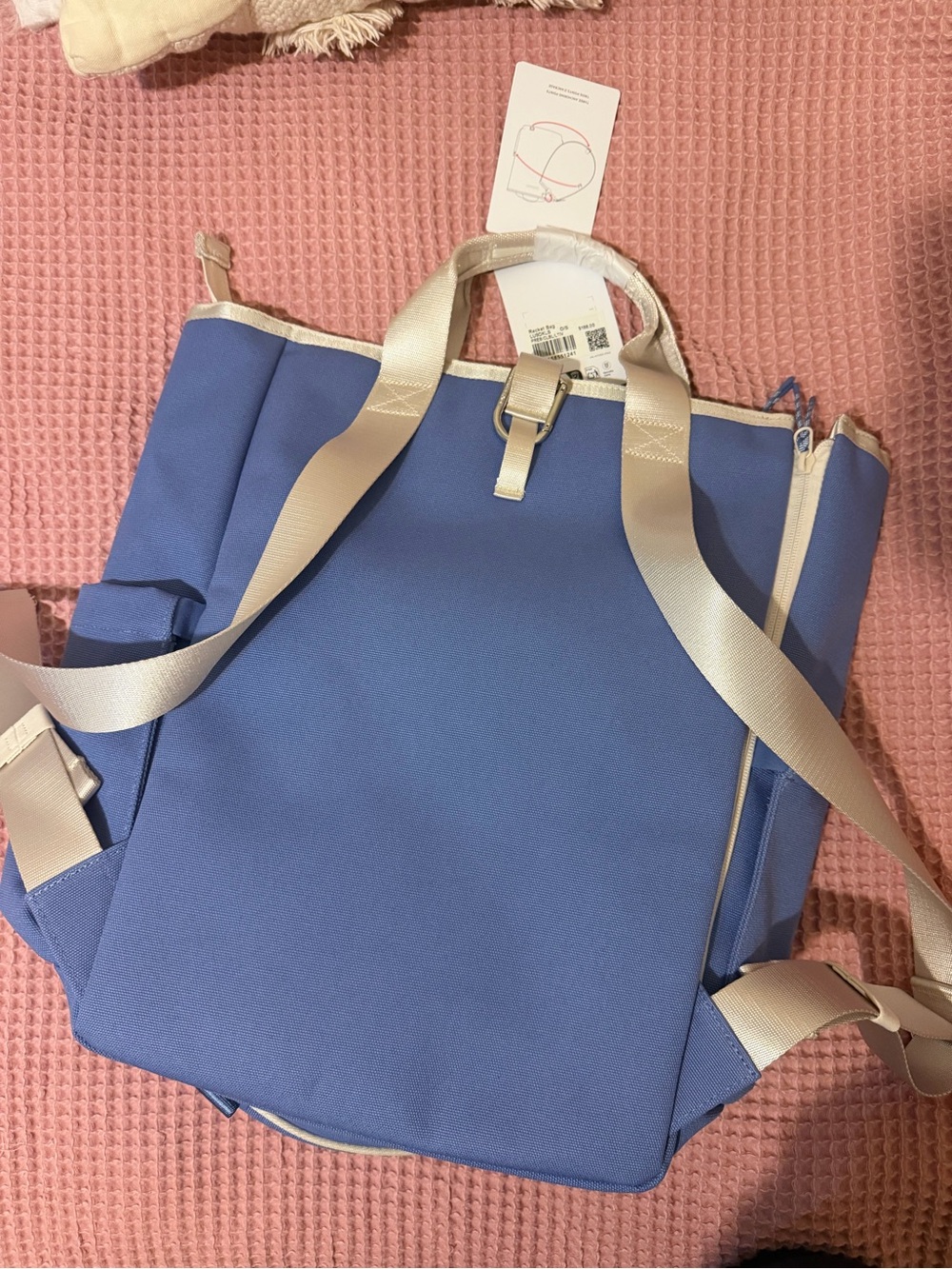 LULULEMON Racket Bag 19L - Prep Blue/Club Blue/Light Ivory - Picture 5 of 5